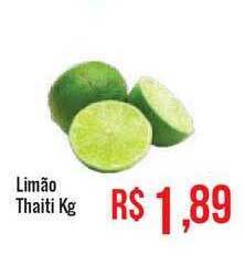 Mart Minas Limão Thaiti Kg oferta