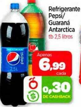 Nordestão Refrigerante Pepsi Guaraná Antarctica oferta