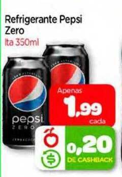 Nordestão Refrigerante Pepsi Zero oferta