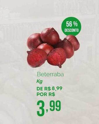 Oba Hortifruti Beterraba Kg 56% Desconto oferta