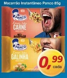 Supermercados Guanabara Macarrao Instantaneo Panco 85g oferta