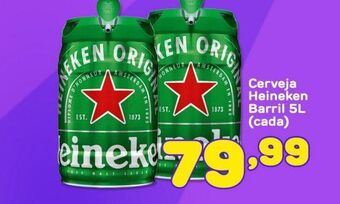 Costazul Supermercados Cerveja heineken barril 5l oferta
