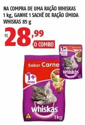 Ração para gatos whiskas