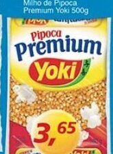 Supermercados Guanabara Milho de Pipoca Premium Yoki 500g oferta