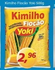Supermercados Guanabara Kimilho Flocao Yoki 500g oferta