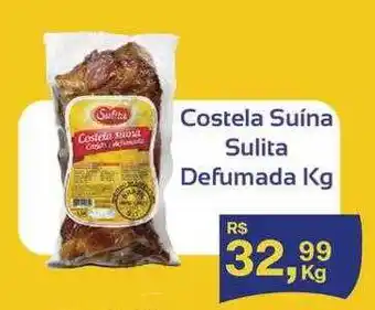 Costela Suína Sulita Defumada Kg