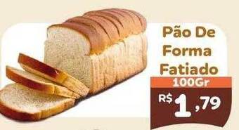 Supermercados Planalto Pão De Forma Fatiado oferta