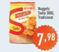 Supermercados Pague Menos Nuggets Sadia Tradicional oferta