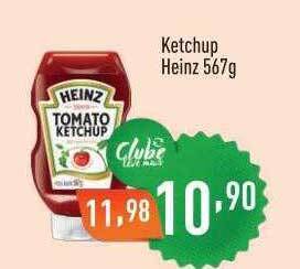 Supermercados Pague Menos Ketchup Heinz oferta