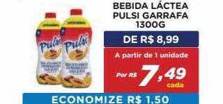 Bahamas Mix Bebida Lactea Pulsi Garrafa oferta