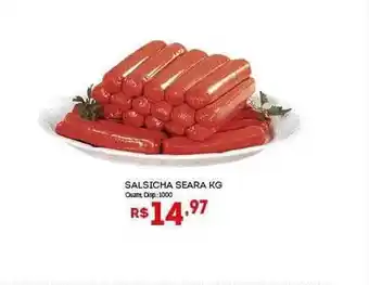 Bistek Supermercados Salsicha Seara oferta