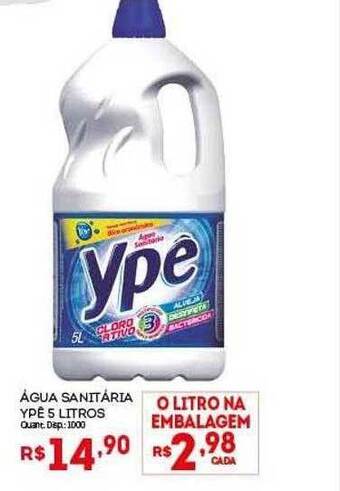 Agua Sanitaria Ypê