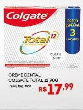 Creme Dental Colgate Total 12