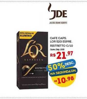 Bistek Supermercados Cafe Caps. Lor Espre. Ristretto oferta