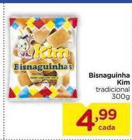 Carrefour Bisnaguinha Kim Tradicional oferta