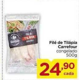 Carrefour Filé De Tilapia Carrefour oferta