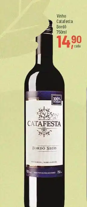 Supper Rissul Vinho Catafesta Bordô oferta