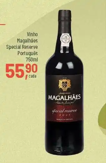 Supper Rissul Vinho Magalhães Special Reserve Português oferta