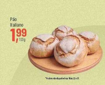 Supper Rissul Pão Italiano oferta