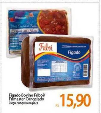 Figado Bovino Friboi-frimaster Congelado