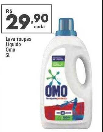 Supper Rissul Lava-roupas Líquido Omo oferta