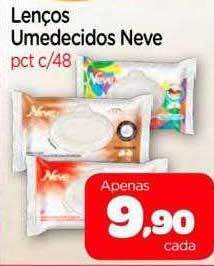Nordestão Lenços Umedecidos Neve Pct C-48 oferta