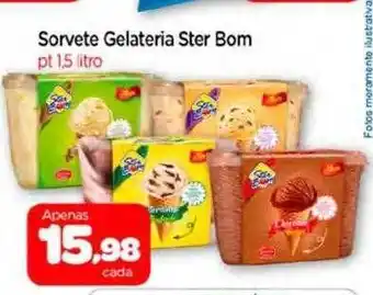 Sorvete Gelateria Ster Bom