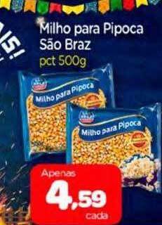 Nordestão Milho Para Pipoca São Braz oferta