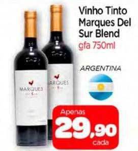 Vinho Tinto Marques Del Sur Blend