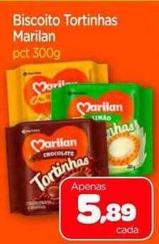 Nordestão Biscoito Tortinhas Marilan oferta