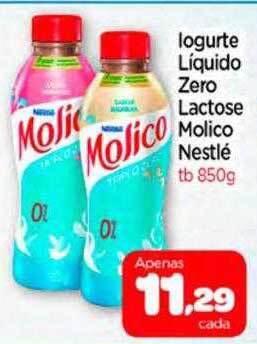 Iogurte Líquido Zero Lactose Molico Nestlé