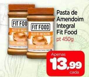 Nordestão Pasta De Amendoim Integral Fit Food oferta