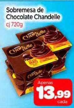 Nordestão Sobremesa De Chocolate Chandelle oferta