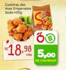 Coxinhas Das Asas Empanadas Sadia
