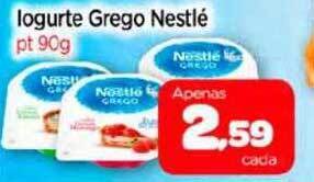 Nordestão Iogurte Grego Nestlé oferta