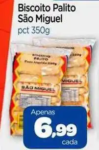 Nordestão Biscoito Palito São Miguel oferta