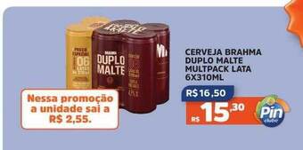 Pinheiro Supermercado Cerveja Brahma Duplo Malte Multipack Lata oferta