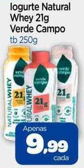 Nordestão Iogurte Natural Whey Verde Campo oferta