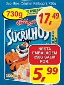 Sucrilhos Original Kellogg's 250g