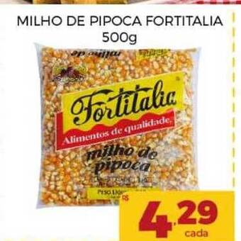 Supermercados Avenida Milho De Pipoca Fortitalia oferta