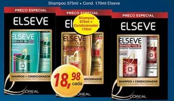Supermercados Guanabara Shampoo 375ml + Cond. 170ml Elseve oferta