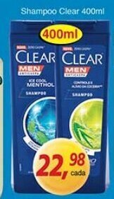 Supermercados Guanabara Shampoo Clear 400ml oferta