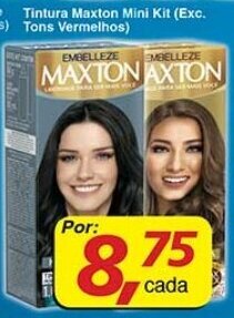 Supermercados Guanabara Tintura Maxton Mini Kit oferta