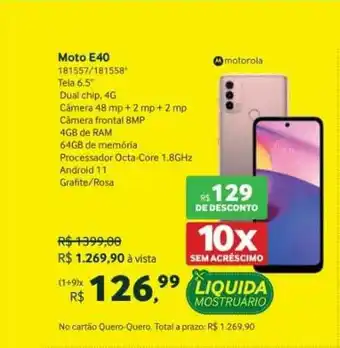 Motorola Moto E40