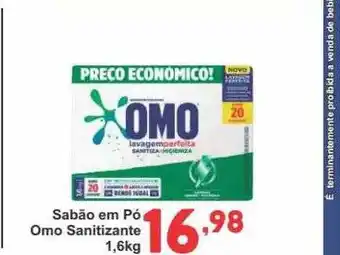 Rede Super Compras Sabão Em Pó Omo Sanitizante oferta