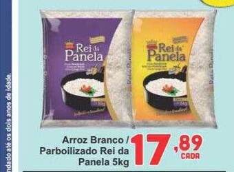Rede Super Compras Arroz Branco Parboilizado Rei Da Panela oferta