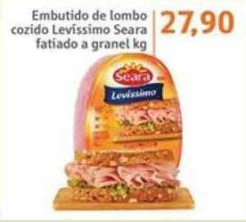 Sonda Embutido De Lombo Cozido Levíssimo Seara Fatiado A Granel oferta