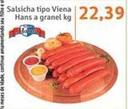 Sonda Salsicha Tipo Viena Hans A Granel oferta