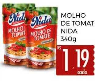 Supermercados Avenida Molho De Tomate Nida oferta