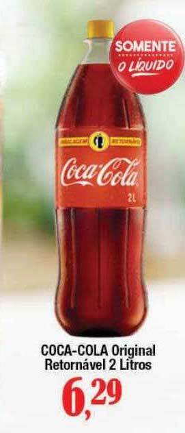 Supermercados Unidos Coca-cola Original Retornável 2 Litros oferta